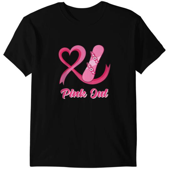 BC Leopard Pink Out Snow Boarding Tackle Breast CancerAwareness Cancer T-Shirts