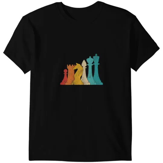 Chess Chess Club Chess Pieces T-Shirts