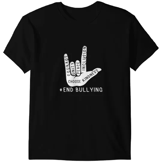 Awesome Choose Kindness Unity Day End Bullying Peace T-Shirts