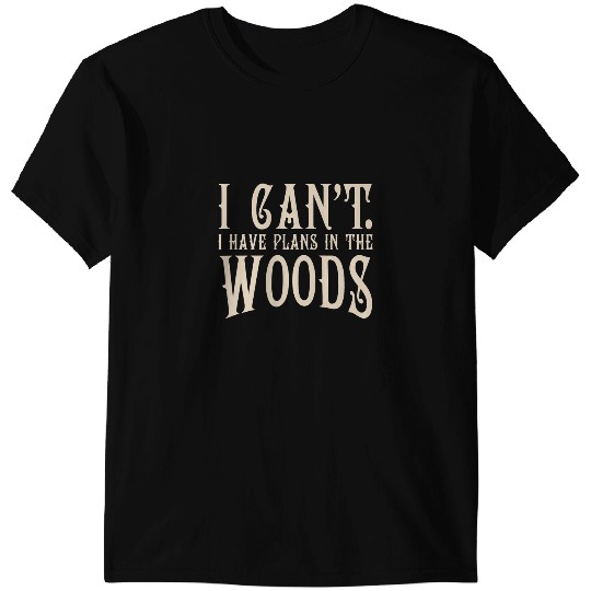 Camping Camp In The Woods Forest Hunting Funny Camping Animal Shooting Camper T-Shirts