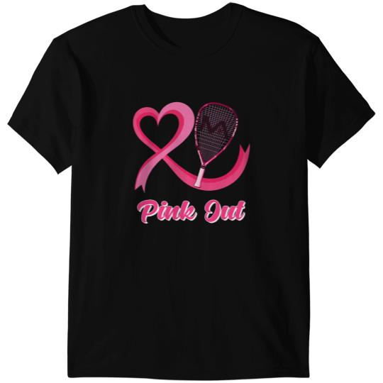 BC Leopard Pink Out Racquetball Tackle Breast Cancer Awareness 3 Cancer T-Shirts