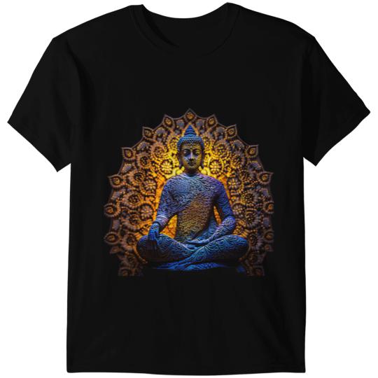 Buddha Statue Yoga Buddhist Zen Buddhism Meditation 3 T-Shirts