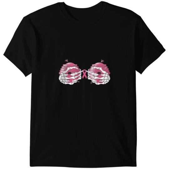 BC Save The Boo Bees vintages Breast Cancer Awareness Halloween 2 Cancer T-Shirts
