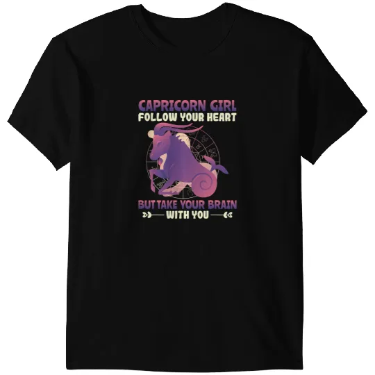 Capricorn Girl Zodiac Sign Astrology Horoscope Capricorn T-Shirts