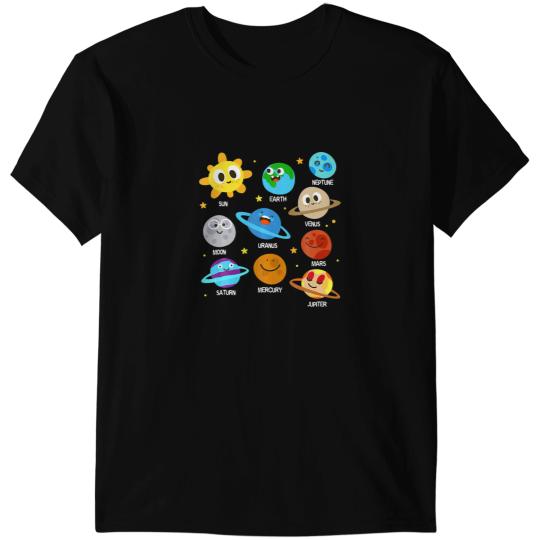 Astronomy Lover Solar System Planets Astronomy Space Science Girls Boys 15 T-Shirts
