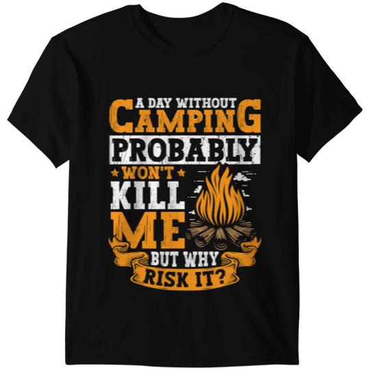 Camping Camp Funny Camping Apparel Camper Outdoor Travel for Men Women 3 Camper T-Shirts