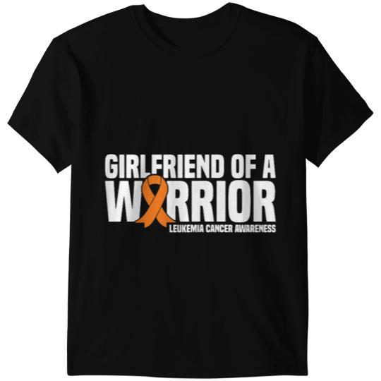 Leukemia Survivor Womens Girlfriend of a Warrior Leukemia Cancer Awareness T-Shirts