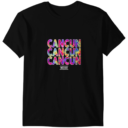 Cancun Mexico Party Spring Break Summer Souvenir T-Shirts