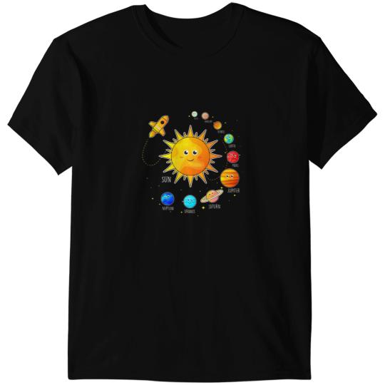 Astronomy Lover Solar System Planets Astronomy Space Science Girls Boys 13 T-Shirts