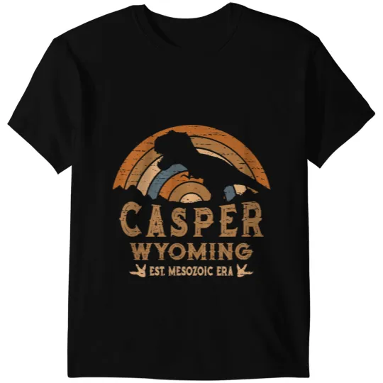 Dinosaur Dino Casper Wyoming WY Dino Dinosaur Paleontology TRex T-Shirts