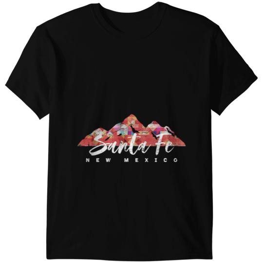 Camping Camp SANTA FE NEW MEXICO Family Travel Hiking Camping Skiing Trip 2 Camper T-Shirts