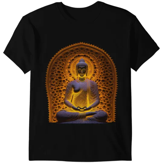 Buddha Statue Yoga Buddhist Zen Buddhism Meditation 8 T-Shirts