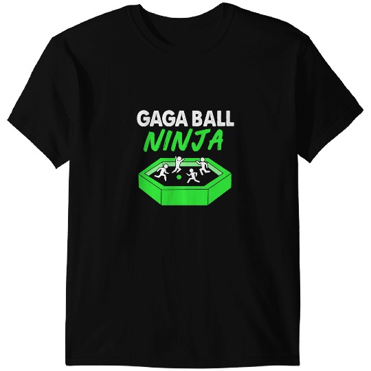 Gaga Ball Ninja Dodgeball T-Shirts