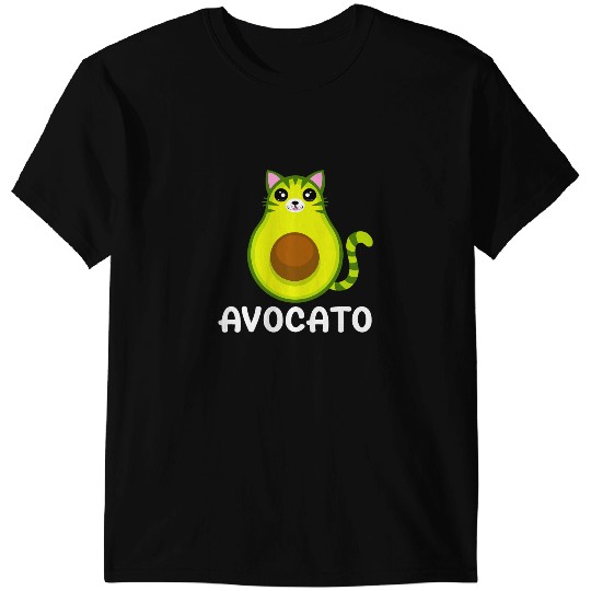 Cat Paws Avogato Avocado Avocato Funny Cat Lover Cat Dad Cat Mom T-Shirts