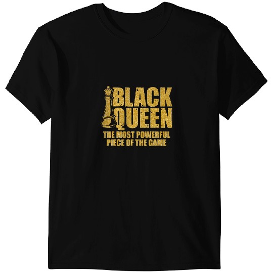 Black Queen mosts Powerful Chess African American Women 3 8 T-Shirts