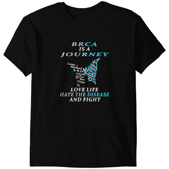 BC BRCA Warrior Im Fine breast cancer Awareness Cancer T-Shirts
