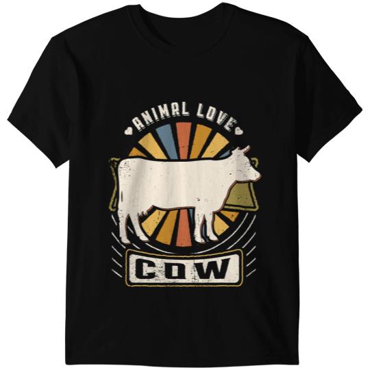 Cattle Cow vintages Classic Retro Animal Lover 38 T-Shirts
