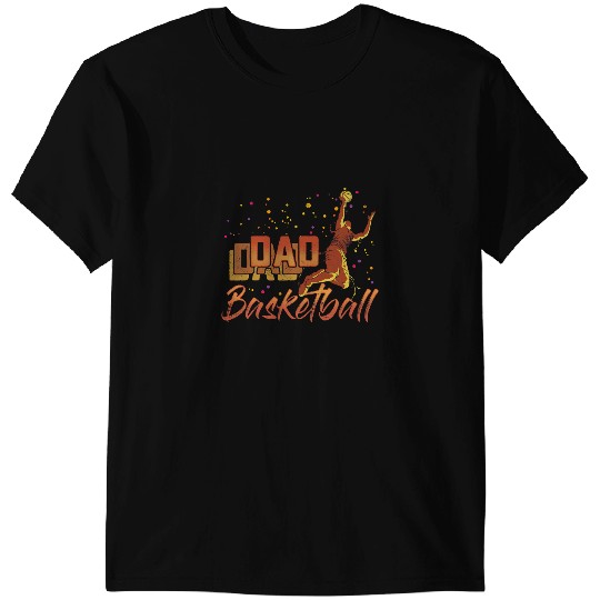 Basketball Gift Coachs Dad Basketball Lover Father Day Men 65 T-Shirts