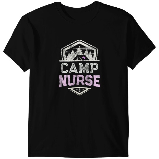 Camping Camp Funny CAMP nurses Health Care Camping medicals Crew Camper T-Shirts