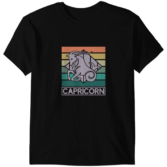 Capricorn Horoscope Astrology Astrological Zodiac Sign T-Shirts