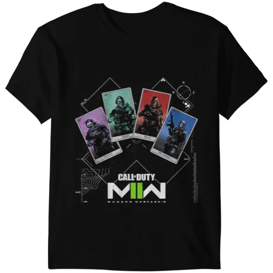 Call of Duty Task forces Tarot Cards T-Shirts