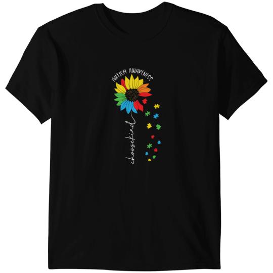 Autistic Choose Kindness Autism Awareness Acceptance Women Kids 1 T-Shirts