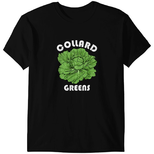 Collard Greens Nutrition Facts Vegatables Thanksgiving T-Shirts