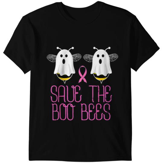 BC Save The Boobees Boo Bees Breast Cancer Halloween Women Men Cancer T-Shirts