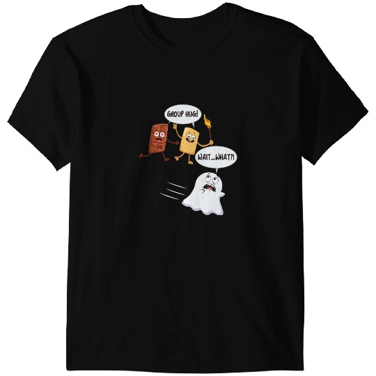Camping Camp Funny Halloween Camping Smores Smores Marshmallow ghosts Camper T-Shirts