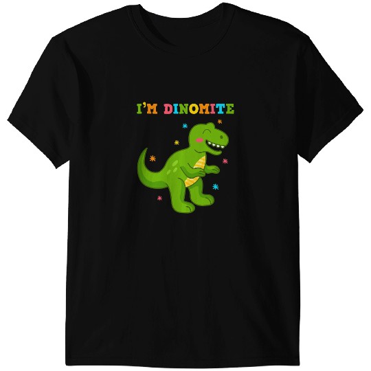 Dinosaur Dino Cute TRex Dinomite Funny Dinosaur Pun Kawaii Tyrannosaurus T-Shirts