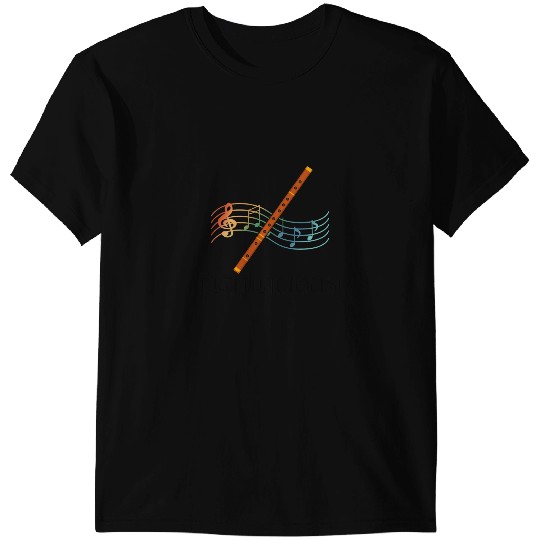 Flute Lover Flutilicious Orchestra Musician Flute Player T-Shirts