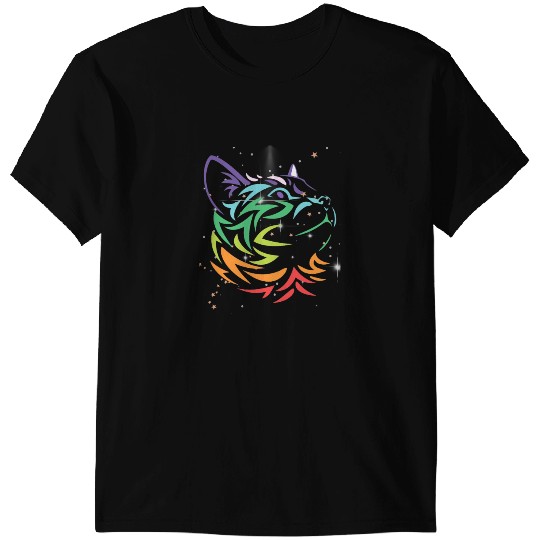 black cats Paws Purrfectly Adorable Cat Graphic Coloring Cat T-Shirts
