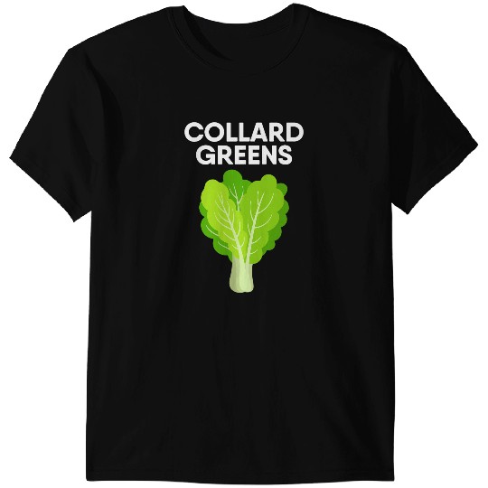 Collard Greens Thanksgiving Nutrition Facts Cabbage Broccoli T-Shirts