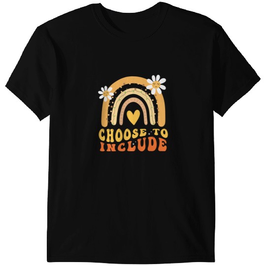 Autistic Choose to Include Autism Teacher Special Education SPED T-Shirts