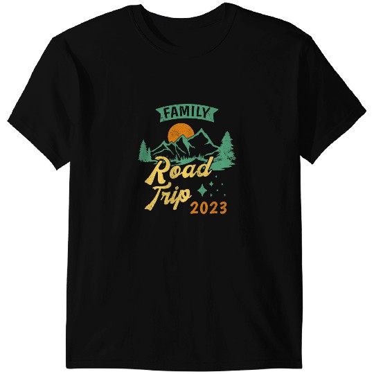 Camping Camp Family Road Trip Camping Crew Vacation Holiday Trip Camper T-Shirts