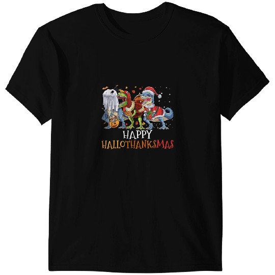 Dinosaur Dino Dinosaurs Hallothanksmas Halloween Christmas Thanksgiving 80 T-Shirts