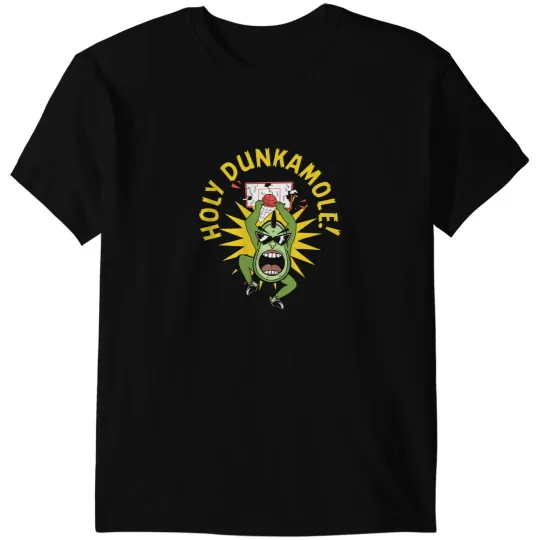 Basketball Gift Holy Dunkamole Basketball Streetball Avocado Men Women Funny T-Shirts