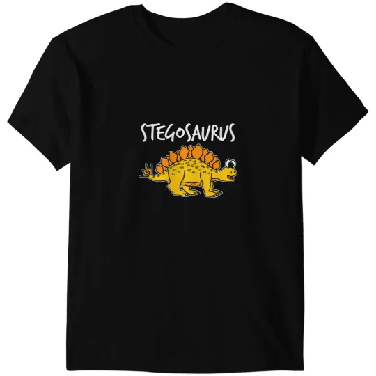 Dinosaur Dino Dino Stegosaurus Dinosaur Kids Paleontologist Fans Of Dinosaurs T-Shirts