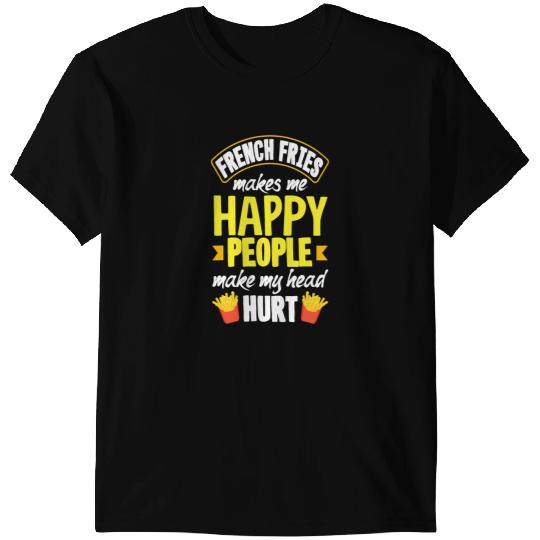 French Fries Potato Lover French Fry Lover T-Shirts