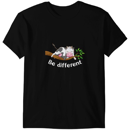 Be different Farmer Barnyard Harvest Farming Barn Cattle T-Shirts