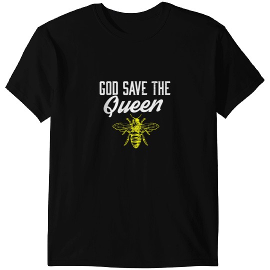 Bee Beekeeping Apiarist I Beekeeping I Beekepeer I God Save The Queen Beekeeper T-Shirts