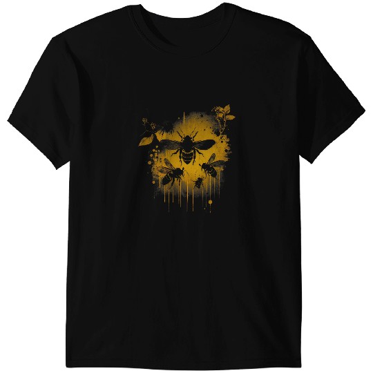 Bee Beekeeping Honeybee and bumble bee for American hive beekeepers 4 2 Beekeeper T-Shirts
