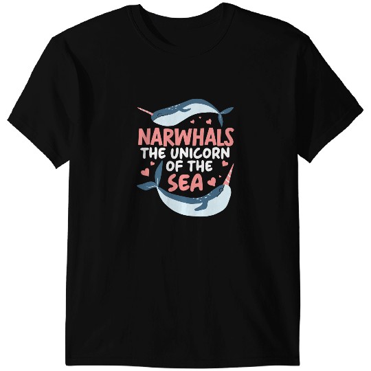 Narwhal Lover The Unicorns Of The Sea Animal Narwhale T-Shirts