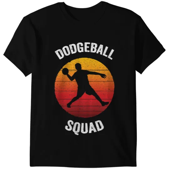 Dodgeball Squad vintages dodges Ball T-Shirts