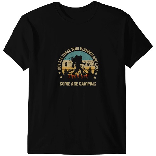 Camping Camp Funny Sarcastic Saying bigfoots Hiking Camping Mens Outdoor Camper T-Shirts