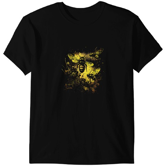 Bee Beekeeping Honeybee and bumble bee for American hive beekeepers 66 39 Beekeeper T-Shirts