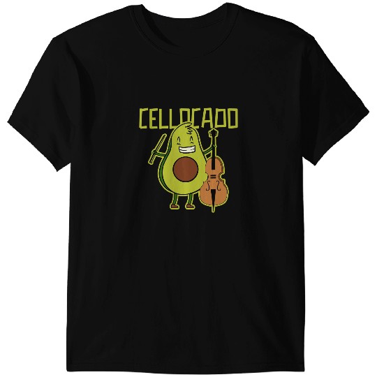 Cello Lover Cellocado Musician Orchestra Classical Music Cellist Cello T-Shirts