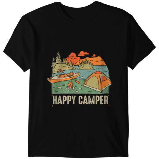 Camping Camp Happy Camper Camping vintages Funny Gift Men Women Kids Camper T-Shirts