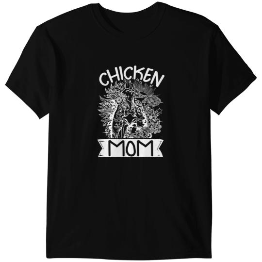Chicken Poultry Funny Farmer Animal Pet Chicken Mom Chickens Lover 180 T-Shirts
