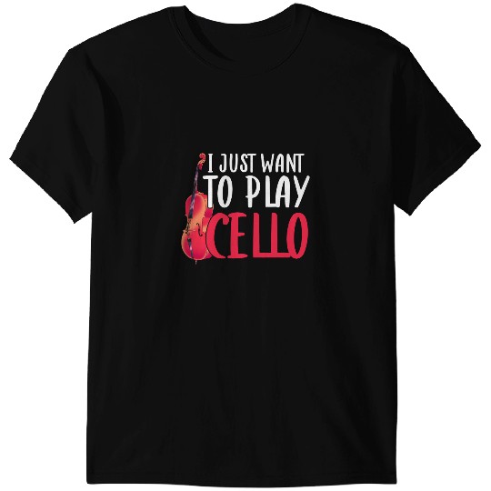 Cello Lover Musician Cellist Orchestra Cello Player Music Funny Cello T-Shirts
